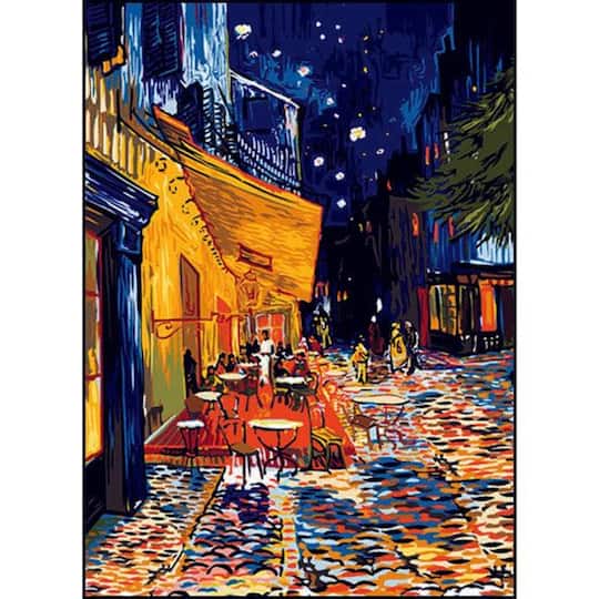 Gobelin Café Terrace Van Gogh Printed Tapestry Needlepoint Canvas